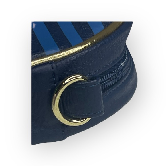 new Disney Cruise Line 𖠌 Sailor Minnie Mouse Crossbody Bag 𖠌 Navy Gold Hardware - Picture 13 of 16